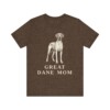 Great Dane Mom Shirt, Vintage Dog Sketch Tee, Dog Mom Gift
