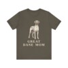 Great Dane Mom Shirt, Vintage Dog Sketch Tee, Dog Mom Gift