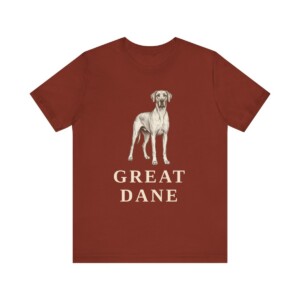 Great Dane Lover Shirt, Vintage Dog Sketch Tee, Dog Lover Gift