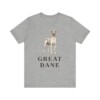 Great Dane Lover Shirt, Vintage Dog Sketch Tee, Dog Lover Gift