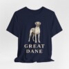 Great Dane Lover Shirt, Vintage Dog Sketch Tee, Dog Lover Gift