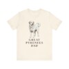Great Pyrenees Dad Shirt, Vintage Dog Sketch Tee, Dog Dad Gift
