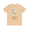 Great Pyrenees Dad Shirt, Vintage Dog Sketch Tee, Dog Dad Gift