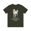 Great Pyrenees Dad Shirt, Vintage Dog Sketch Tee, Dog Dad Gift