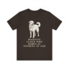 Great Pyrenees Humor Shirt, Vintage Dog Sketch Tee, Dog Humor Gift