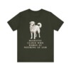 Great Pyrenees Humor Shirt, Vintage Dog Sketch Tee, Dog Humor Gift