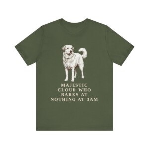 Great Pyrenees Humor Shirt, Vintage Dog Sketch Tee, Dog Humor Gift
