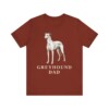 Greyhound Dad Shirt, Vintage Dog Sketch Tee, Dog Dad Gift