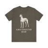 Greyhound Dad Shirt, Vintage Dog Sketch Tee, Dog Dad Gift