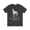 Greyhound Mom Shirt, Vintage Dog Sketch Tee, Dog Mom Gift
