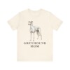 Greyhound Mom Shirt, Vintage Dog Sketch Tee, Dog Mom Gift