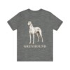 Greyhound Lover Shirt, Vintage Dog Sketch Tee, Dog Lover Gift