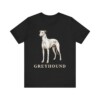 Greyhound Lover Shirt, Vintage Dog Sketch Tee, Dog Lover Gift