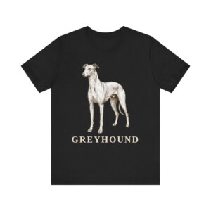 Greyhound Lover Shirt, Vintage Dog Sketch Tee, Dog Lover Gift