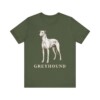 Greyhound Lover Shirt, Vintage Dog Sketch Tee, Dog Lover Gift