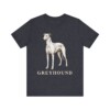 Greyhound Lover Shirt, Vintage Dog Sketch Tee, Dog Lover Gift