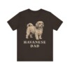 Havanese Dad Shirt, Vintage Dog Sketch Tee, Dog Dad Gift Havanese Dad Shirt, Vintage Dog Sketch Tee, Dog Dad Gift