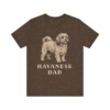 Havanese Dad Shirt, Vintage Dog Sketch Tee, Dog Dad Gift Havanese Dad Shirt, Vintage Dog Sketch Tee, Dog Dad Gift