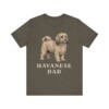 Havanese Dad Shirt, Vintage Dog Sketch Tee, Dog Dad Gift Havanese Dad Shirt, Vintage Dog Sketch Tee, Dog Dad Gift
