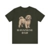 Havanese Dad Shirt, Vintage Dog Sketch Tee, Dog Dad Gift Havanese Dad Shirt, Vintage Dog Sketch Tee, Dog Dad Gift