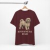 Havanese Dad Shirt, Vintage Dog Sketch Tee, Dog Dad Gift Havanese Dad Shirt, Vintage Dog Sketch Tee, Dog Dad Gift