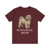 Havanese Mom Shirt, Vintage Dog Sketch Tee, Dog Mom Gift
