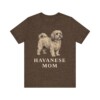 Havanese Mom Shirt, Vintage Dog Sketch Tee, Dog Mom Gift