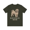 Havanese Mom Shirt, Vintage Dog Sketch Tee, Dog Mom Gift