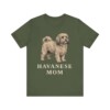 Havanese Mom Shirt, Vintage Dog Sketch Tee, Dog Mom Gift