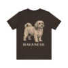 Havanese Lover Shirt, Vintage Dog Sketch Tee, Dog Lover Gift