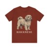 Havanese Lover Shirt, Vintage Dog Sketch Tee, Dog Lover Gift