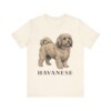 Havanese Lover Shirt, Vintage Dog Sketch Tee, Dog Lover Gift