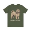 Havanese Lover Shirt, Vintage Dog Sketch Tee, Dog Lover Gift