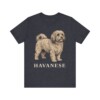 Havanese Lover Shirt, Vintage Dog Sketch Tee, Dog Lover Gift