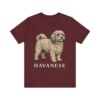 Havanese Lover Shirt, Vintage Dog Sketch Tee, Dog Lover Gift