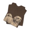 Havanese Lover Shirt, Vintage Dog Sketch Tee, Dog Lover Gift