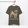 Havanese Lover Shirt, Vintage Dog Sketch Tee, Dog Lover Gift