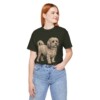 Havanese Lover Shirt, Vintage Dog Sketch Tee, Dog Lover Gift