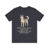 Siberian Husky Humor Shirt, Vintage Dog Sketch Tee, Dog Humor Gift