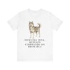 Siberian Husky Humor Shirt, Vintage Dog Sketch Tee, Dog Humor Gift