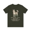 Siberian Husky Humor Shirt, Vintage Dog Sketch Tee, Dog Humor Gift