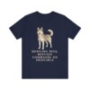 Siberian Husky Humor Shirt, Vintage Dog Sketch Tee, Dog Humor Gift