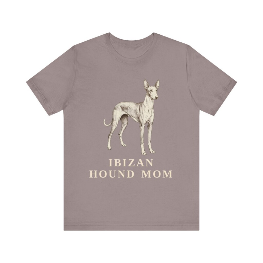 Ibizan Hound Mom Shirt, Vintage Dog Sketch Tee, Dog Mom Gift