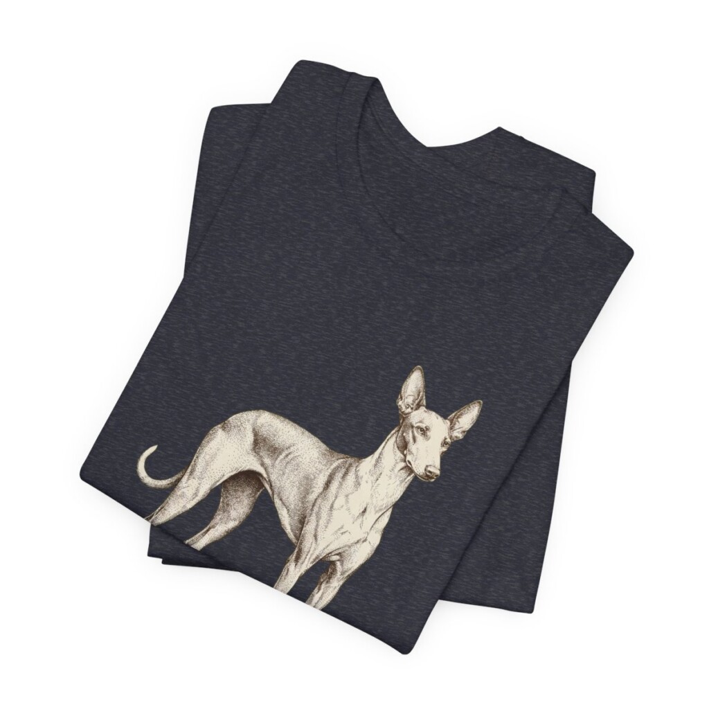 Ibizan Hound Mom Shirt, Vintage Dog Sketch Tee, Dog Mom Gift