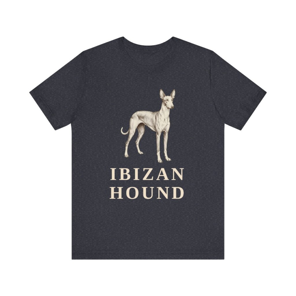 Ibizan Hound Lover Shirt, Vintage Dog Sketch Tee, Dog Lover Gift Ibizan Hound Lover Shirt, Vintage Dog Sketch Tee, Dog Lover Gift