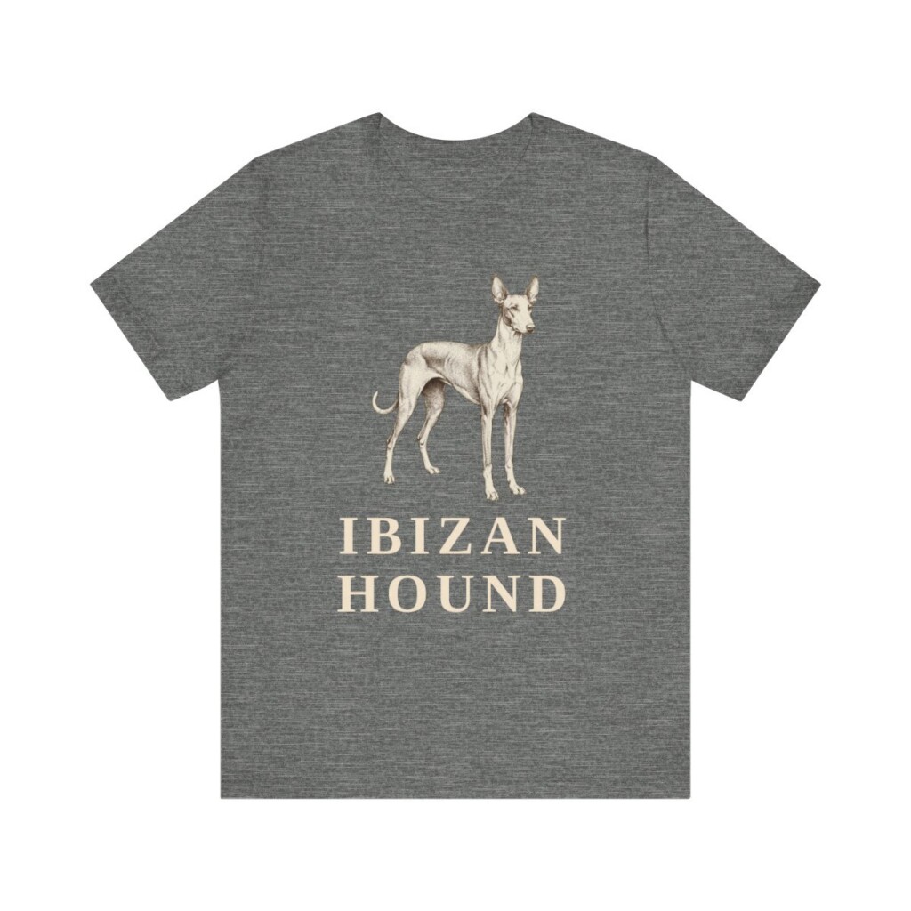 Ibizan Hound Lover Shirt, Vintage Dog Sketch Tee, Dog Lover Gift Ibizan Hound Lover Shirt, Vintage Dog Sketch Tee, Dog Lover Gift