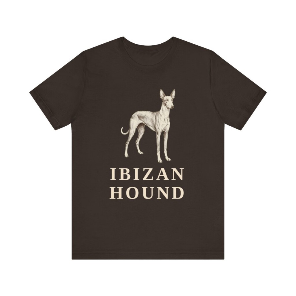 Ibizan Hound Lover Shirt, Vintage Dog Sketch Tee, Dog Lover Gift Ibizan Hound Lover Shirt, Vintage Dog Sketch Tee, Dog Lover Gift