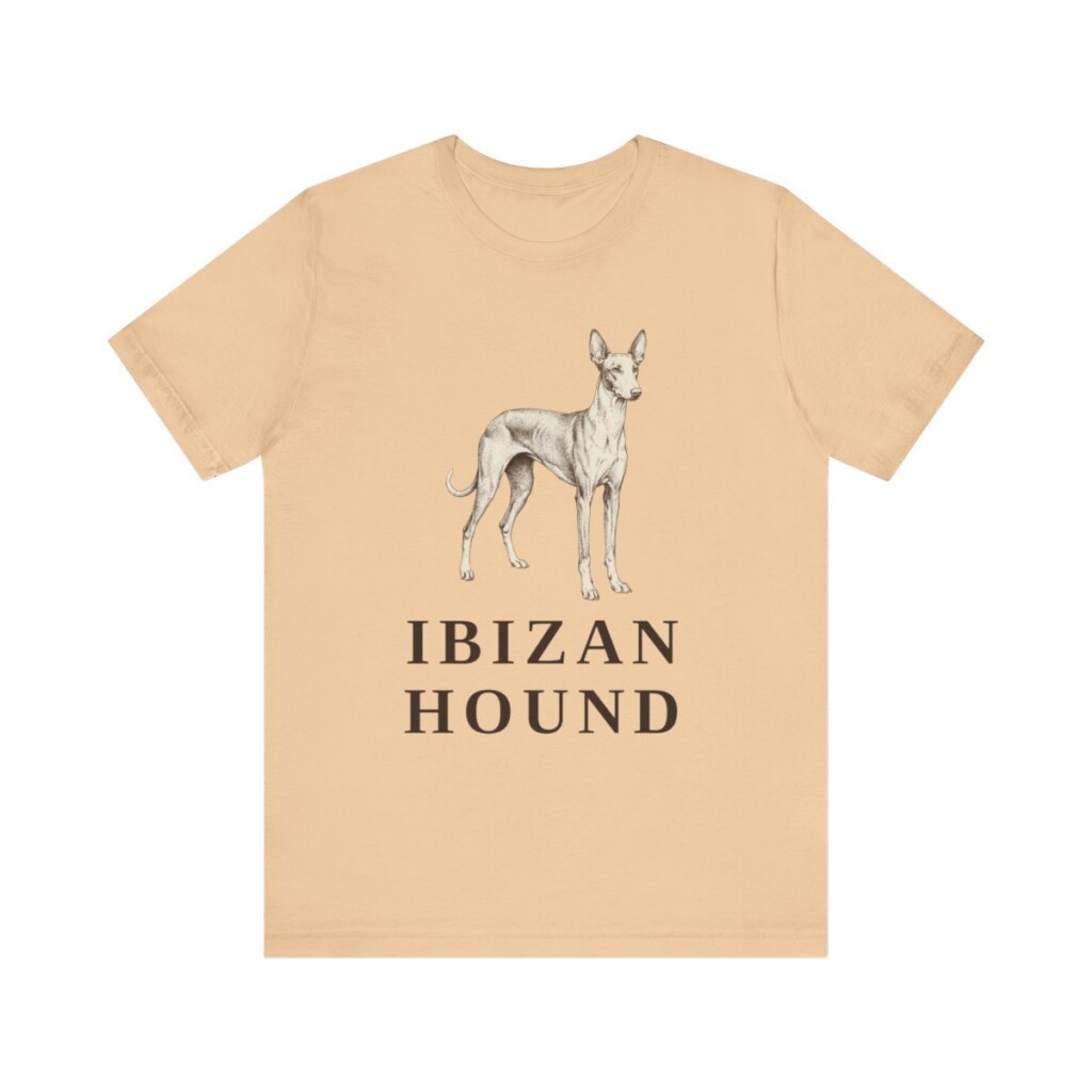 Ibizan Hound Lover Shirt, Vintage Dog Sketch Tee, Dog Lover Gift Ibizan Hound Lover Shirt, Vintage Dog Sketch Tee, Dog Lover Gift