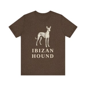 Ibizan Hound Lover Shirt, Vintage Dog Sketch Tee, Dog Lover Gift