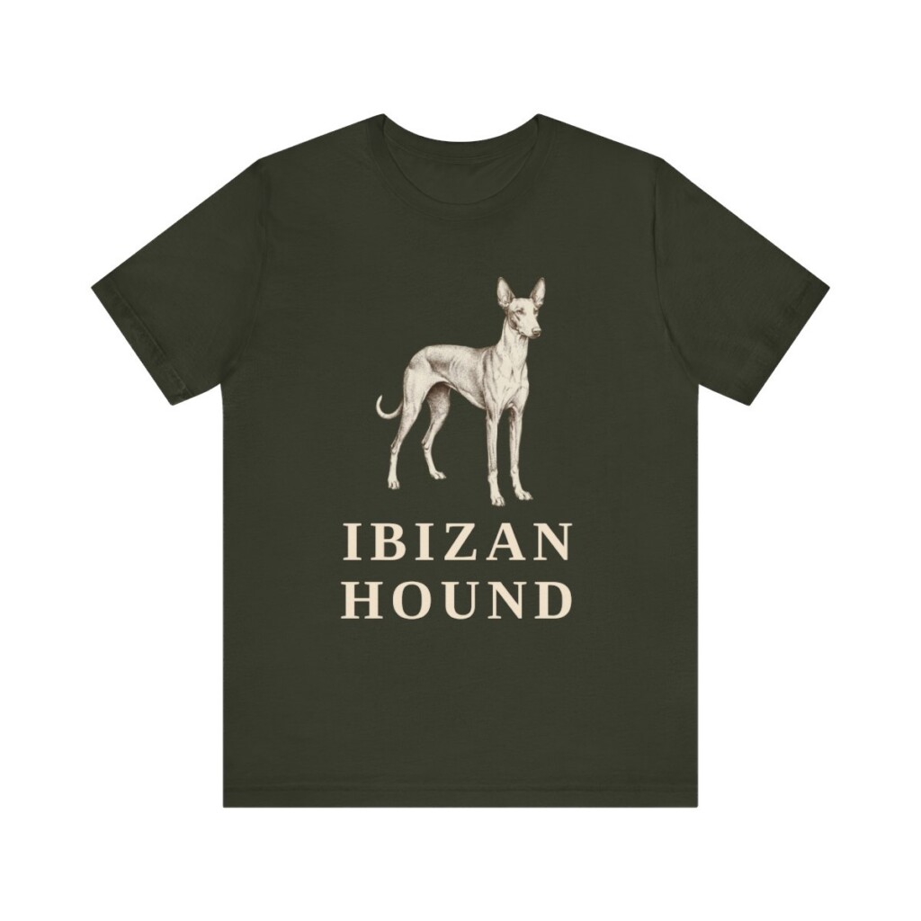 Ibizan Hound Lover Shirt, Vintage Dog Sketch Tee, Dog Lover Gift Ibizan Hound Lover Shirt, Vintage Dog Sketch Tee, Dog Lover Gift